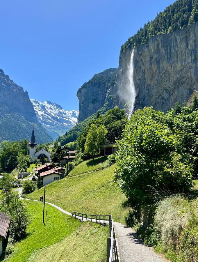 Breathtaking Waterfall Apartment Nr.2 Lauterbrunnen Εξωτερικό φωτογραφία
